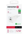 Swissten Netzadapter 12w 1x usb-c + 1x usb-a wäiss thumbnail (3 of 3)