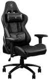 MSI gaming office chair MAG CH120I black and silver brake on wheels thumbnail (6 of 7)