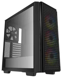 DEEPCOOL fodral CG540 ATX 3x120 mm fläkt 140 mm ARGB fläkt 2x USB 3.0 härdat glas (1 of 11)