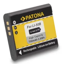 PATONA battery for photo Olympus Li-50B 700mAh (1 of 1)