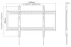 Neomounts LFD-W1000 Стенен монтаж на дисплей 60-100" фиксиран VESA 900X600 товароносимост 125 кг черен thumbnail (5 of 5)