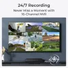 Reolink NVS16 network video recorder 16 channels up to 16MP 1x GWAN 16x PoE 2x SATA including 4TB HDD VGA HDMI USB thumbnail (4 of 9)