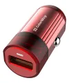 COLORWAY 1x USB car charger 18W Red thumbnail (3 of 8)