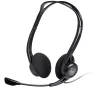 Logitech Headset Stereo PC 960 Kabel Kopfhörer + Mikro USB schwaarz