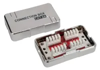 Solarix Connection box CAT6A STP 8p8c LSA+ Krone KRJS45-VEB6A (1 of 1)