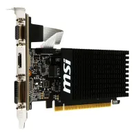 MSI GT710 2GD3H LP PCI-E 2GB GDDR3 DVI-D HDMI VGA нисък профил (1 of 3)