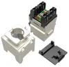 Solarix keystone c5e STP RJ45 sort til tang SXKJ-5E-STP-BK-NA - multipak 24 stk. thumbnail (4 of 4)