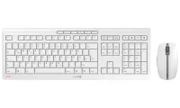 CHERRY keyboard and mouse set STREAM DESKTOP RECHARGE wireless USB rechargeable pale gray (1 of 7)