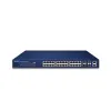 Planet SGS-5240-24P4X Switch PoE L2 L3 24x 1GE 4x 10G SFP+ PoE 802.3at 30 impilabile 370W thumbnail (2 of 3)