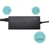 Estación de acoplamiento de pantalla doble USB-C con suministro de energía de 65 W + cargador universal de 77 W thumbnail (5 of 10)