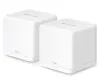 Σύστημα WiFi TP-Link Mercusys Halo H60X(2-pack) WiFi 6 AX1500 3x GLAN24 5 GHz