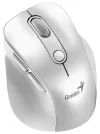 GENIUS Ergo 9000S Pro Pearl White, двойной Bluetooth + 24 ГГц, 2400 точек на дюйм, беспроводной, 6 кнопок, перезаряжаемый, RGB, белый thumbnail (3 of 7)