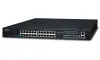 Planet SGS-6341-24T4X Коммутатор L3 24 порта 1000Base-T 4 порта 10 Гбит SFP+ Аппаратный IP-стек Кластерный коммутатор VSF thumbnail (1 of 3)