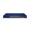 Planet GS-4210-24T4S switch L2 L4 24x1Gb 4xSFP Web SNMPv3 SSL SSH VLAN QoS sans ventilateur 2x alimentation thumbnail (2 of 3)