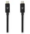 NEDIS kábel USB 4.0 Gen 3x2 csatlakozó USB-C - USB-C csatlakozó 8K fekete 1m