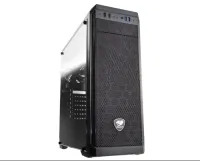 COUGAR PC-fodral MX330-G Mid Tower Mesh Frontpanel 1 x 120 mm Fläkt TG Vänsterpanel (1 of 18)