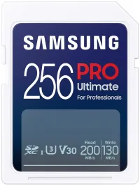 SAMSUNG PRO Ultimate SDXC 256 ГБ CL10 USH-I U3 V30 (1 of 2)