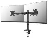 Настільне кріплення Neomounts NERO Double Flat Screen Desk Mount 10-32" (тримач для телефону+швидкознімна втулка) (1 of 4)