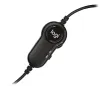 Logitech Headset Stereo H151 wired headphones + microphone 3.5 mm jack black thumbnail (3 of 3)