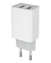 COLORWAY 2x USB mains charger 10W 100V-240V White thumbnail (5 of 8)