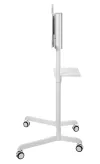 Neomounts NS-M1250WHITE Mobile Flat Screen Floor Stand (height: 160 cm) White thumbnail (3 of 4)