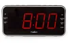 NEDIS Réveil numérique avec radio affichage LED prise 35 mm AM FM Snooze minuterie de sommeil 2 alarmes noir thumbnail (2 of 6)