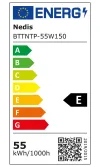 NEDIS LED χωνευτό φως 1500 mm 6050 lm 4000 K 55 W IP65 λευκό thumbnail (3 of 3)