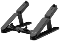 GENIUS G-Stand M200 bärbart stativ för bärbar dator, surfplatta och telefon 10-17" 6 positioner hopfällbar svart (1 of 2)