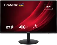 ViewSonic VG2708-4K 27 дюймов IPS 16:9 3840x2160 4 мс 360 кд м2 DP HDMI PIVOT регулируемая высота (1 of 10)