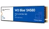 WD SSD Blue SN580 1TB WDS100T3B0E NVMe PCIe Gen4 iekšējais M.2 2280 thumbnail (1 of 1)