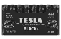 Bateria alkaliczna TESLA BLACK+ AAA (folia mikroołówkowa LR03) 24 szt (1 of 1)