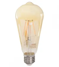 TESLA λάμπα LED CONE BULB VINTAGE E27 4W 230V 380lm 2400K ζεστό λευκό χρυσό (1 of 2)