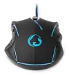 NEDIS gaming mouse GMWD210BK wired optical backlit 3600dpi 6-button USB black thumbnail (2 of 5)