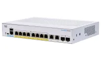 Cisco CBS250-8P-E-2G-EU 8-portowy inteligentny przełącznik GE 8x GbE RJ-45 2x 1G Combo PoE+ 60W Ext PS (1 of 2)