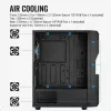 AeroCool Menace Saturn FRGB ML G Midi Tower mATX kućište 2xUSB 2.0 1xUSB 3.0 RGB thumbnail (2 of 4)