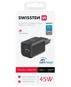 Swissten Netzadapter gan 1x usb-c 45w pd + 1x usb-a 18w qc black thumbnail (3 of 3)