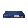 Planet GS-4210-8P2S PoE-kytkin L2 L4 8x GbE RJ-45 2x SFP 8x 802.3 jopa 120 W Web SNMP v3 laajennustila 10 Mb thumbnail (2 of 3)