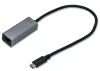 Adaptador I-tec USB 3.1 Tipo C Gigabit Ethernet METAL (RJ45) Indicação LED cinza