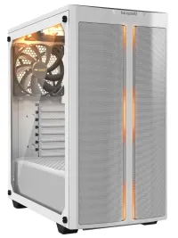 Soyez silencieux! boitier PURE BASE 500DX MidT sans source USB 3.0 3x140mm ventilateurs ARGB côté transparent blanc (1 of 5)