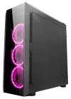 CHIEFTEC MidT Scorpion II GL-02B-OP ATX 2x USB3.0 1x USB2.0 ohne Netzteil transparente Seite schwarz thumbnail (3 of 7)