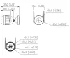 DAHUA IP camera F2C-PV Bullet Wi-Fi 2Mpix lens 28mm H.265 protection IP67 IR up to 30m ONVIF thumbnail (2 of 2)