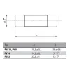 Fusibile cilindrico Solarmi PV14 40A AM 500V 14X51 thumbnail (2 of 2)