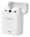 NEDIS Wireless Headphones + Mic TWS BT 103dB Battery Life 3 Hours Voice Control Charging Case White thumbnail (6 of 7)