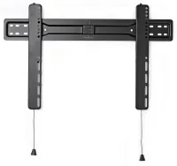 NEDIS support mural TV 37 - 70" capacité de charge 35 kg distance du mur 18 mm fixe acier noir (1 of 3)