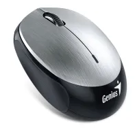 GENIUS NX-9000BT Bluetooth 4.0 1200dpi Ceallraí In-athluchtaithe Gan Sreang Airgid (1 of 3)