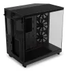 Gabinete NZXT H6 Flow ventoinha MidT 3x120mm de duas câmaras 2xUSB 3.2 USB-C vidro lateral e frontal preto thumbnail (4 of 5)