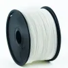 Filament plaisteach GEMBIRD 3D ABS le haghaidh printéirí trastomhas 1.75 mm 1kg bán