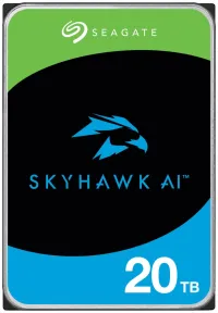 Seagate SkyHawk AI 20TB HDD ST20000VE002 Notranji 35" 7200 rpm SATA 6Gb z 256 MB (1 of 2)