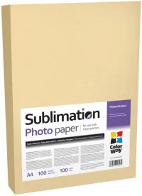 COLORWAY photo paper Sublimation 100g m2 A4 100 pieces (1 of 1)