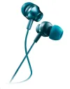 Fones de ouvido estéreo CANYON CEP-3 Jazzy com microfone metal 1,2 m azul esverdeado